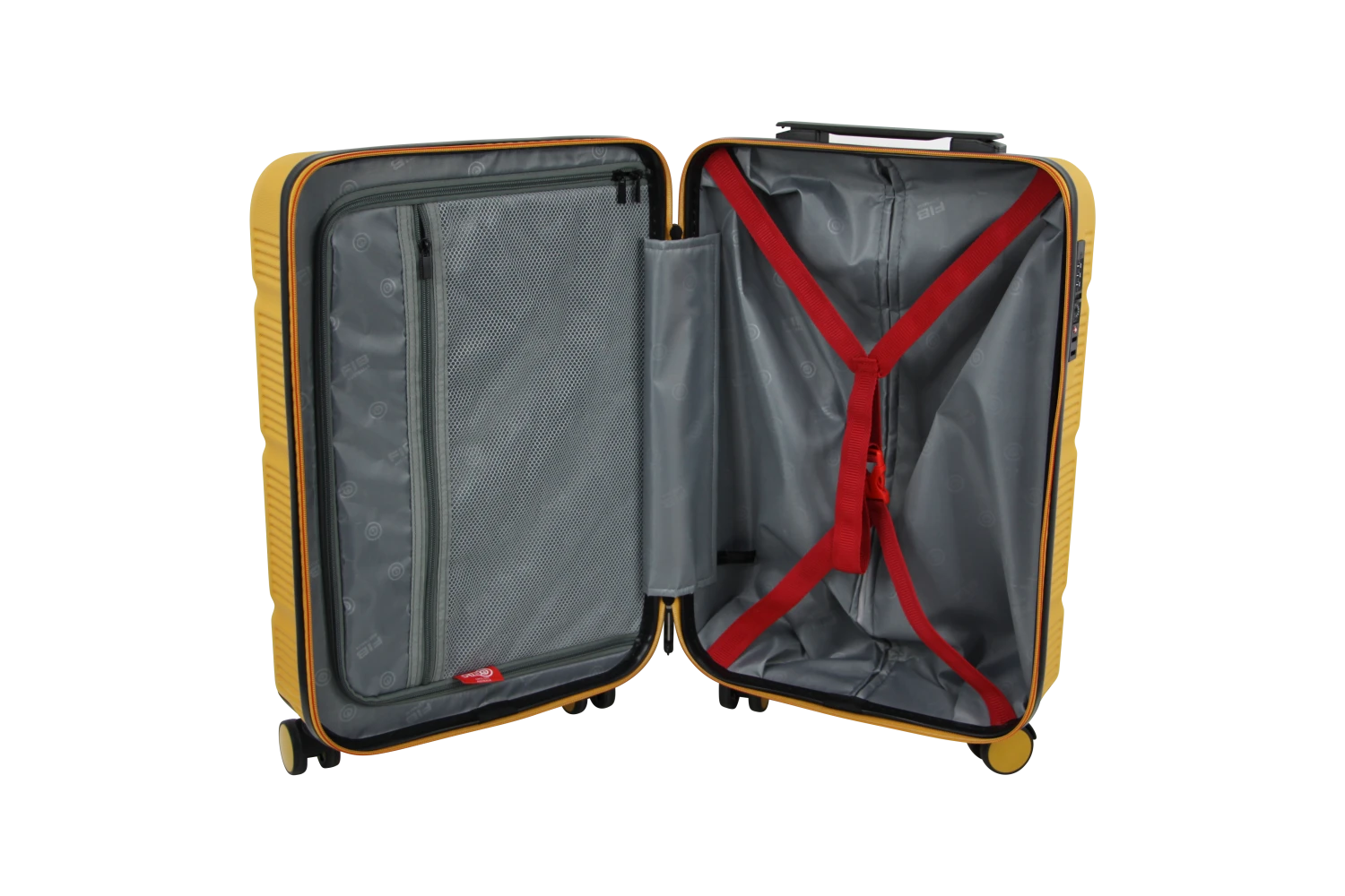 FIB - Flylite Small 56cm Suitcase - Yellow - Image 5