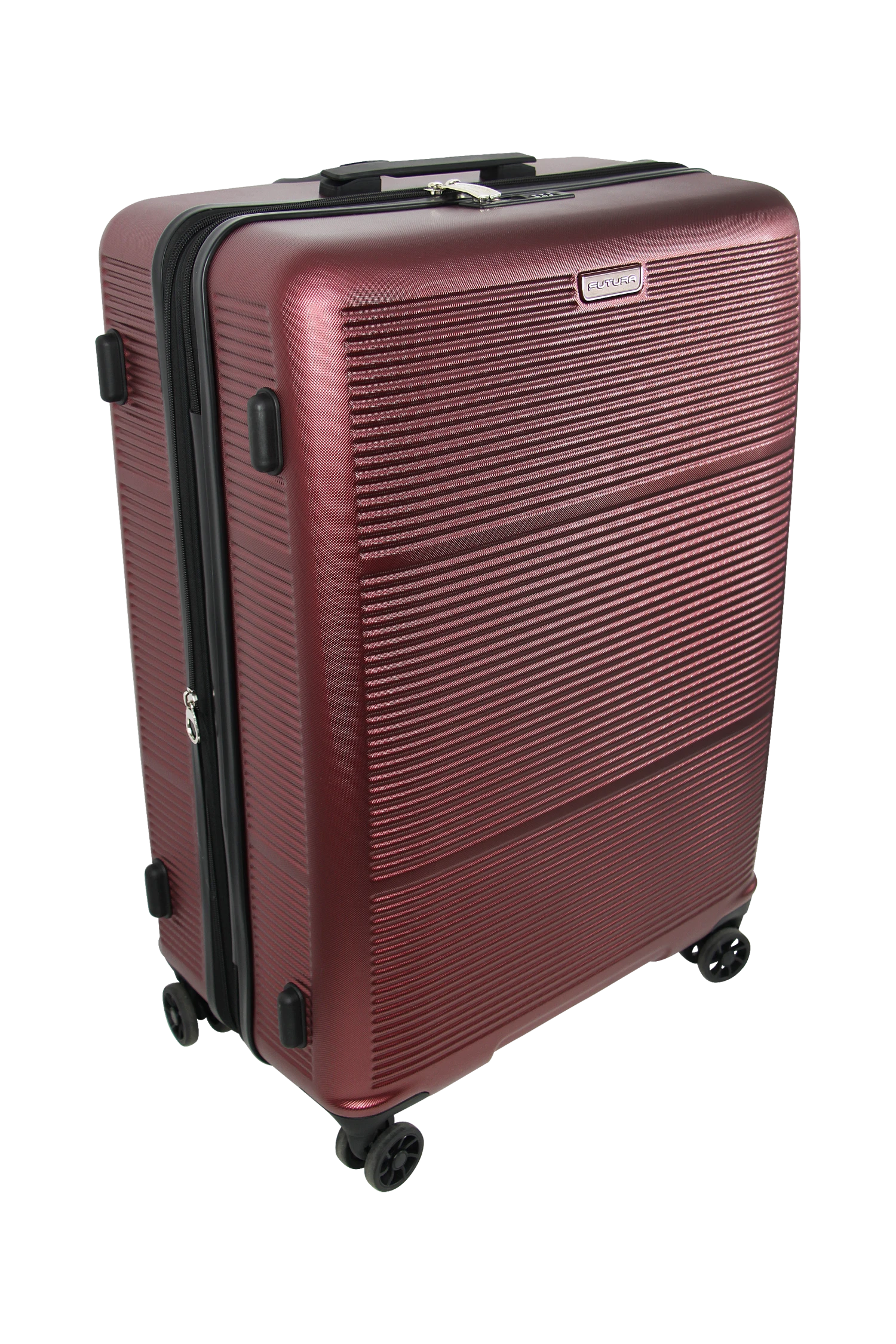 Futura - Prema Medium 66cm Suitcase - Burgundy - Image 3