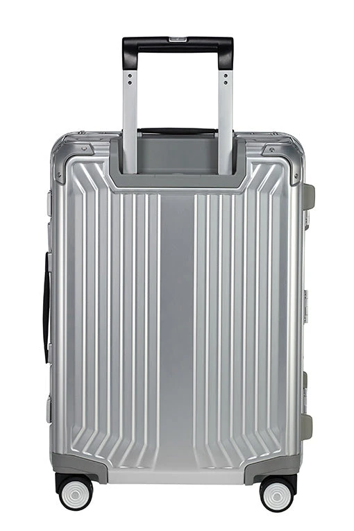 Samsonite - Lite Box ALU 55cm Small 4 Wheel Hard Suitcase - Aluminium - Image 4