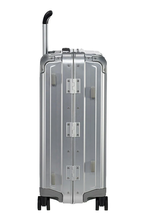Samsonite - Lite Box ALU 55cm Small 4 Wheel Hard Suitcase - Aluminium - Image 5