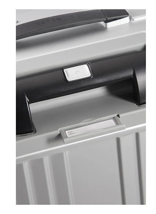 Samsonite - Lite Box ALU 55cm Small 4 Wheel Hard Suitcase - Aluminium - Image 9