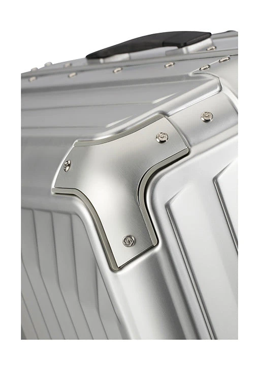 Samsonite - Lite Box ALU 55cm Small 4 Wheel Hard Suitcase - Aluminium - Image 12