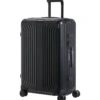 Samsonite - Lite Box ALU 76cm Large 4 Wheel Hard Suitcase - Black