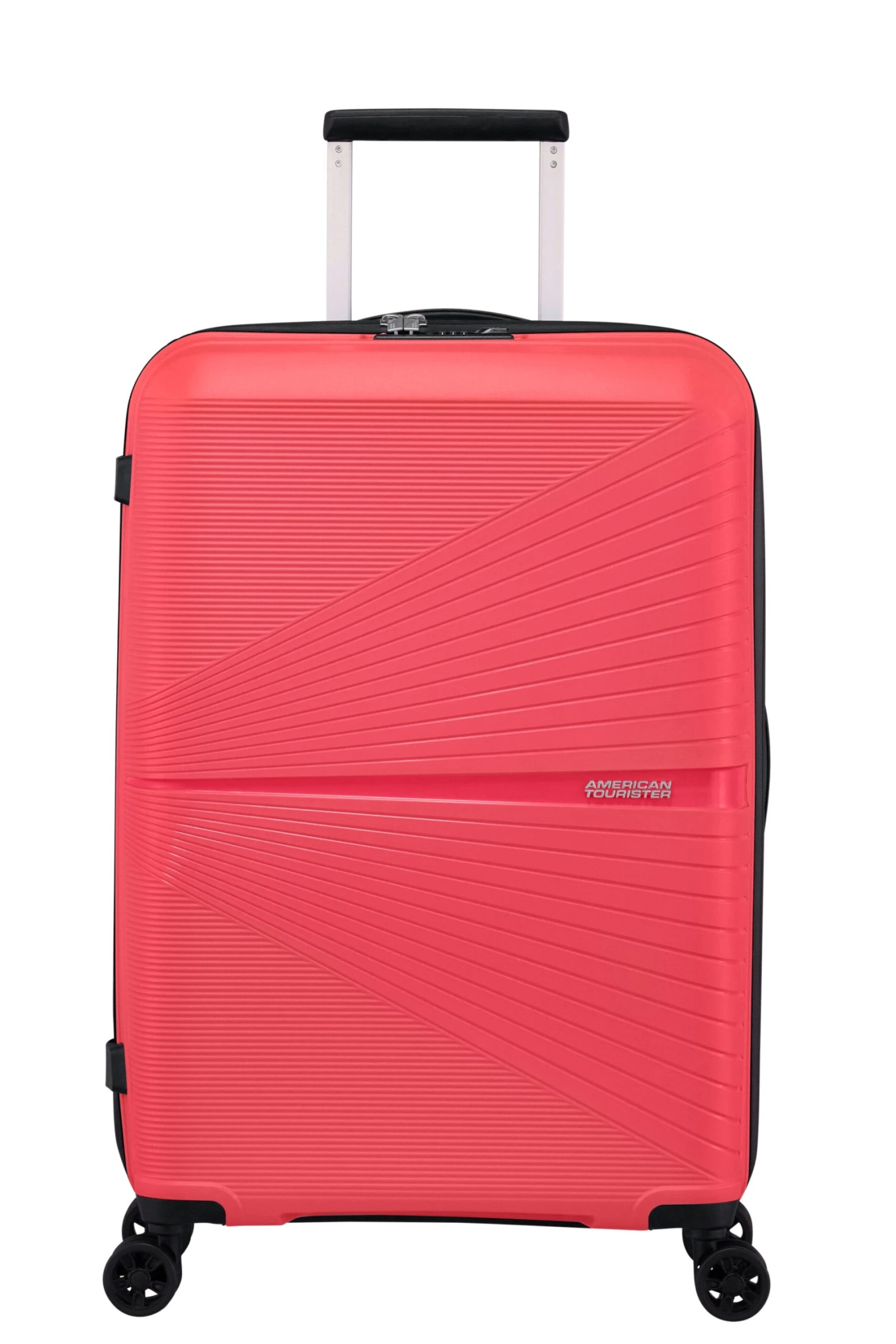 American Tourister - Airconic 67cm Medium 4 Wheel Hard Suitcase - Paradise Pink - Image 7