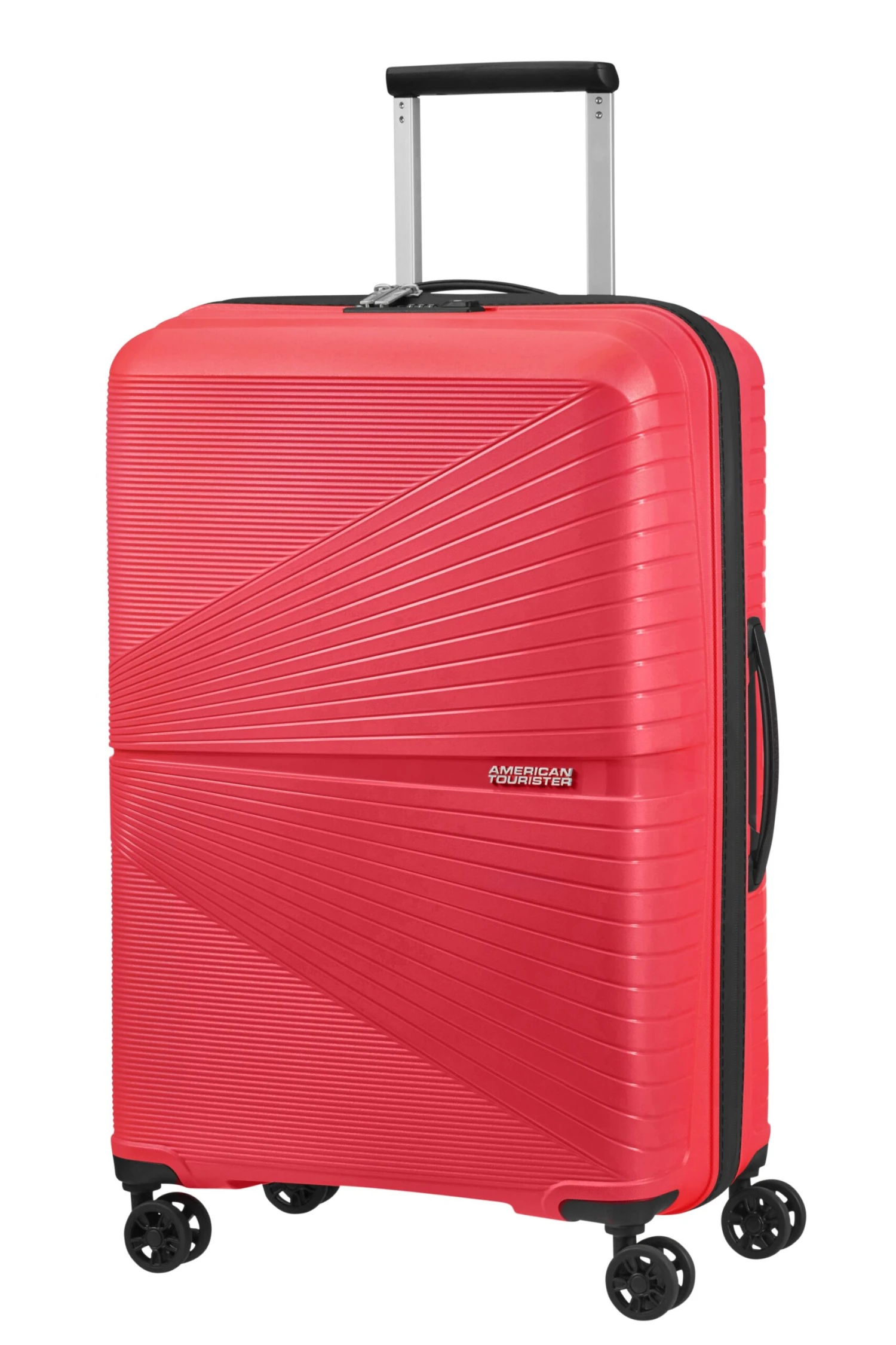 American Tourister - Airconic 67cm Medium 4 Wheel Hard Suitcase - Paradise Pink - Image 8