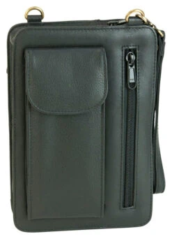 Franco Bonini - Mens Organiser Bag - Black