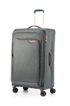 American Tourister - Applite ECO 82cm Large Suitcase - Grey/Red