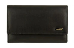 Franco Bonini - 16-012 11 Card RFID Leather Wallet - Black