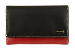 Franco Bonini - 16-012 11 Card RFID Leather Wallet - Black/Multi