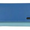 Franco Bonini - 16-012 11 Card RFID Leather Wallet - Blue/Multi