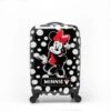 Disney - Minnie Mouse DIS207 19in Small 4 Wheel Hard Suitcase - Black