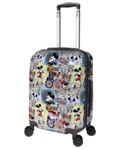 Disney - Comic 19in Small 4 Wheel Hard Suitcase