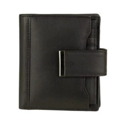 Franco Bonini - 21-01 RFID Ladies Leather Wallet - Black