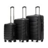 Tosca - Intersteller Set Of 3 Suitcases - Black