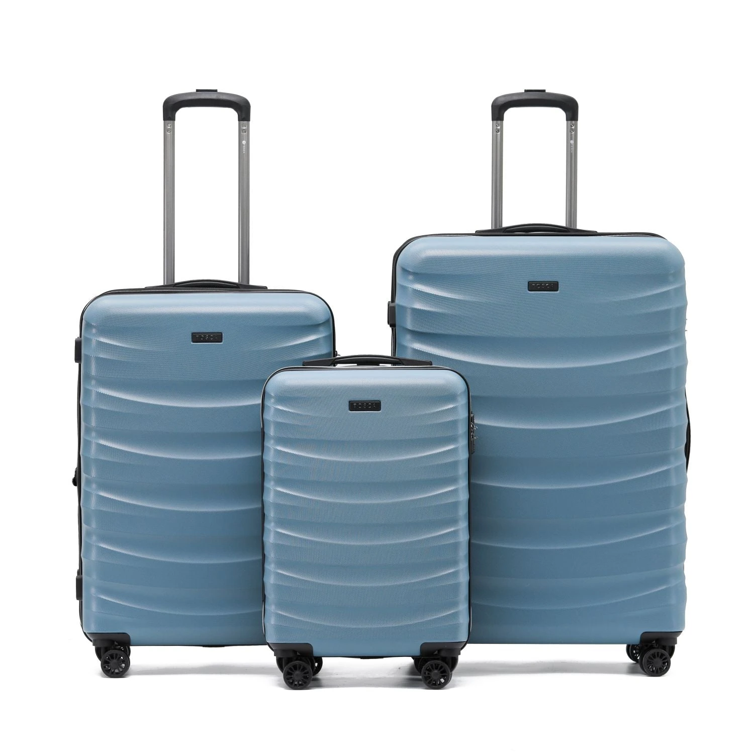 Tosca - Intersteller Set Of 3 Suitcases - Blue - Image 2
