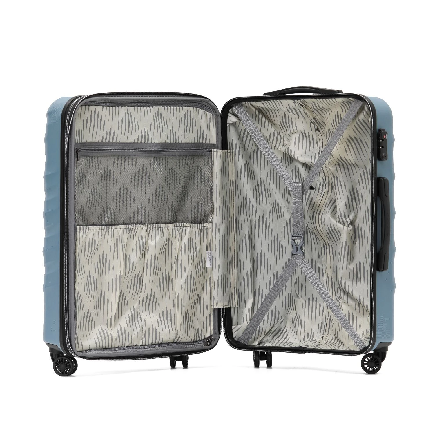 Tosca - Intersteller Set Of 3 Suitcases - Blue - Image 3