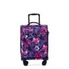 Tosca - So Lite 3.0 20in Small 4 Wheel Soft Suitcase - Flower