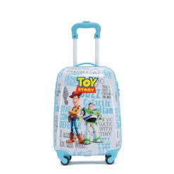 Disney - Toy Story DIS162 17in Small 4 Wheel Hard Suitcase - White