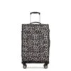 Tosca - So Lite 3.0 25in Medium 4 Wheel Soft Suitcase - Leopard