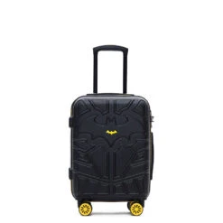 Batman - 19in Small 4 Wheel Hard Suitcase - Black