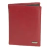 Franco Bonini - Leather Passport & Credit Card Cover - Red