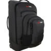 Black Wolf - 60L Dual Shuttle Wheeled Backpack - Black