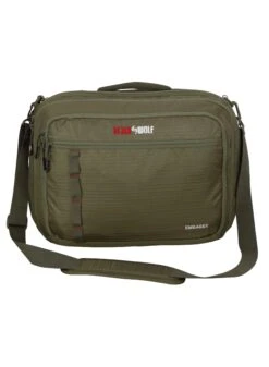 Black Wolf - Embassy Tech Bag - Moss Green