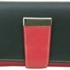 Franco Bonini - 4207 Ladies Large Leather Wallet - Black/Multi