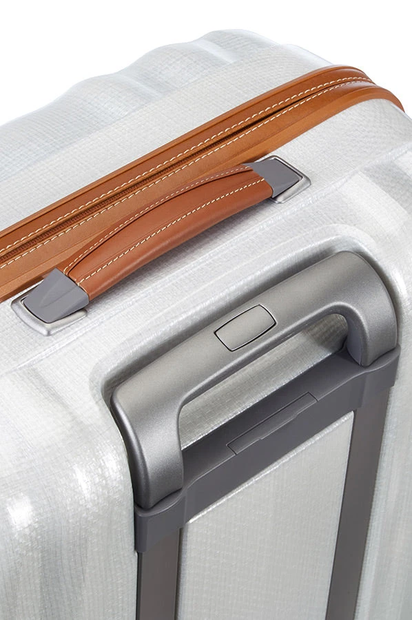 Samsonite - Lite Cube Deluxe 76cm Large 4 Wheel Hard Suitcase - Aluminium - Image 6