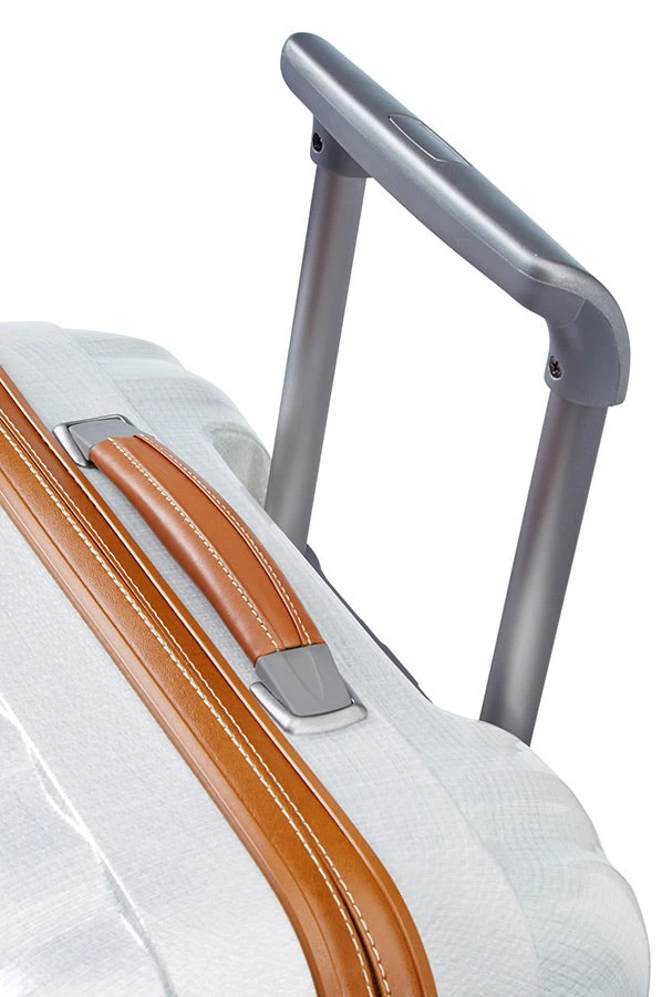 Samsonite - Lite Cube Deluxe 76cm Large 4 Wheel Hard Suitcase - Aluminium - Image 4