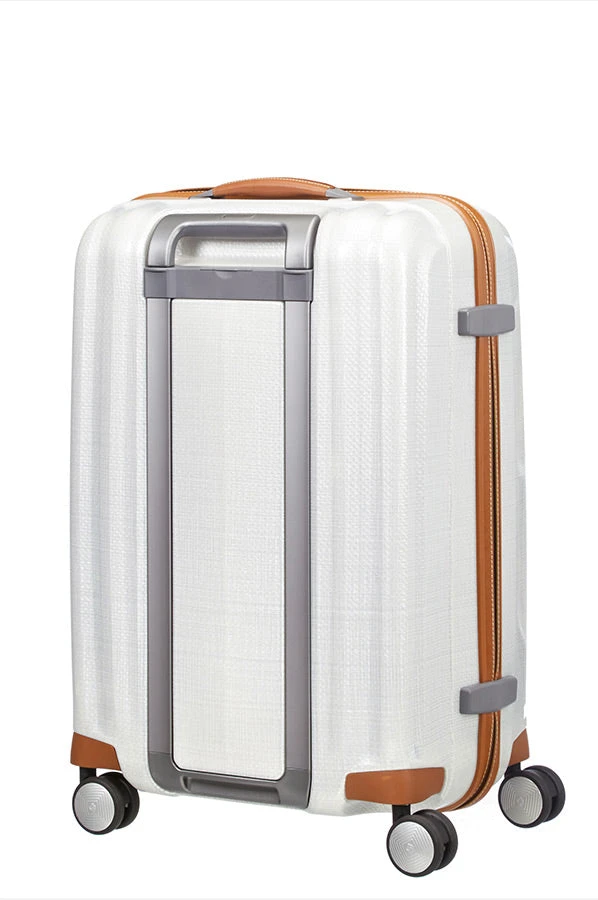 Samsonite - Lite Cube Deluxe 76cm Large 4 Wheel Hard Suitcase - Aluminium - Image 3