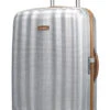 Samsonite - Lite Cube Deluxe 68cm Medium 4 Wheel Hard Suitcase - Aluminium