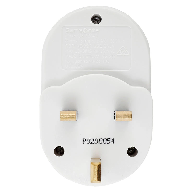Samsonite - 1 X USB UK & Hong Kong Adaptor - Image 3