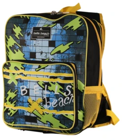 Bells Beach - Double Compartment Backpack 28L - Blue/Multi