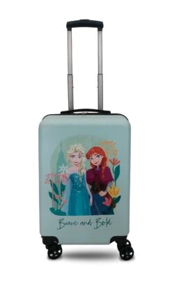 Disney Frozen - DIS219 20in Retro Onboard Suitcase - Blue