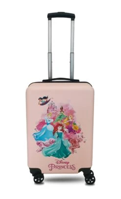 Disney Princesses - DIS220 20in Retro Onboard Suitcase - Pink