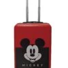 Disney Mickey Mouse - 20in DIS228 Retro Onboard Suitcase - Red