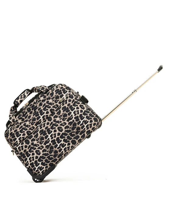 Tosca - So Lite 3.0 Wheeled Cabin Duffle - Leopard