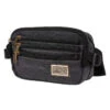 FIB - CJB Large Canvas Bumbag - Black