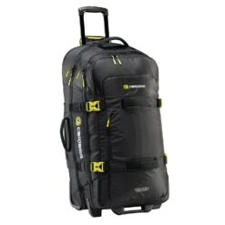Caribee- 5752 Global Explorer 125lt Wheeled Duffle - Black-Yellow