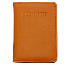 Comfort Travel - RFID Passport Cover With Credit Card Slots - Orange