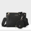 Madison Charlotte Double Zip Crossbody Bag + Utility Bag Strap