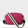 Madison Monica Camera Crossbody Bag + Stripe Bag Strap