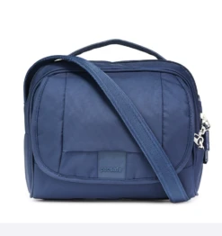 Pacsafe - Metrosafe™ LS140 Anti-theft & RFID Safe Compact Shoulder Bag - Deep Navy