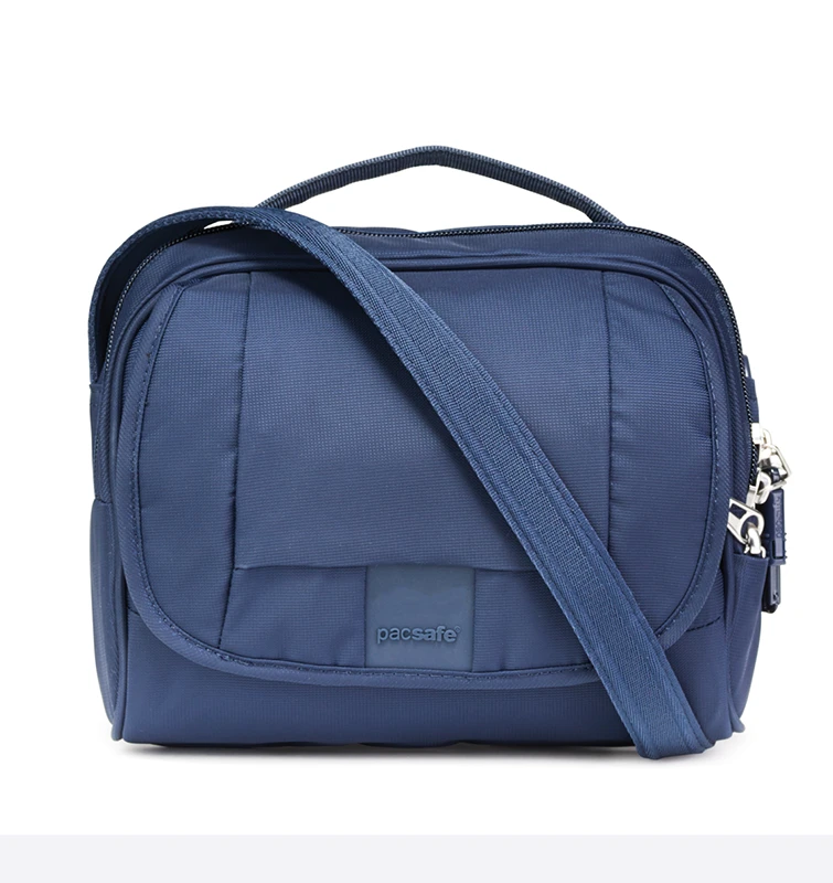 Pacsafe - Metrosafe⢠LS140 Anti-theft & RFID Safe Compact Shoulder Bag - Deep Navy