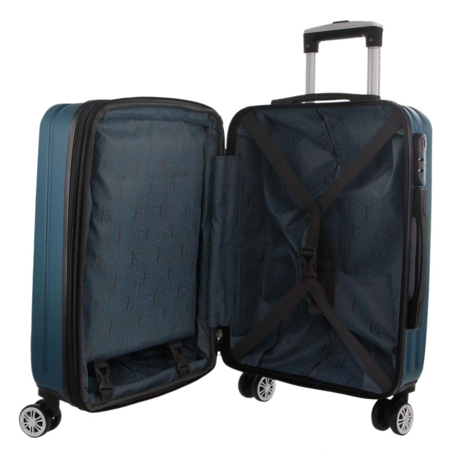 Pierre Cardin - PC3249 Small Hard Suitcase - Teal - Image 2