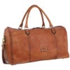 Pierre Cardin - 56cm Leather Overnight Bag PC3335 - Cognac
