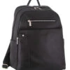 Pierre Cardin Leather Business Laptop Backpack PC3341 Black