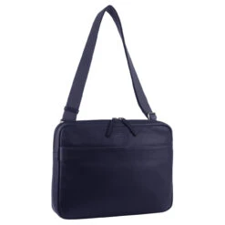 Pierre Cardin Mens Leather Computer Bag PC3503 Navy *DC