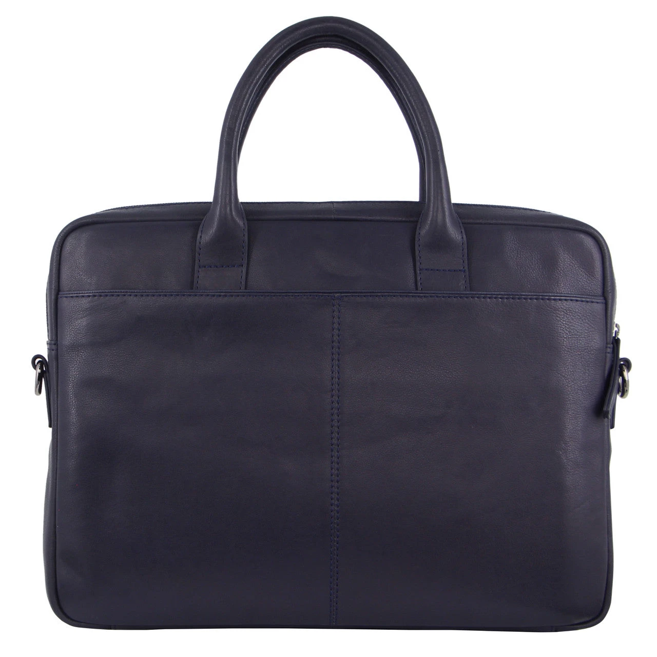 Pierre Cardin Mens Leather Business Computer Bag With Multiple Compartments PC3504 Navy *DC
